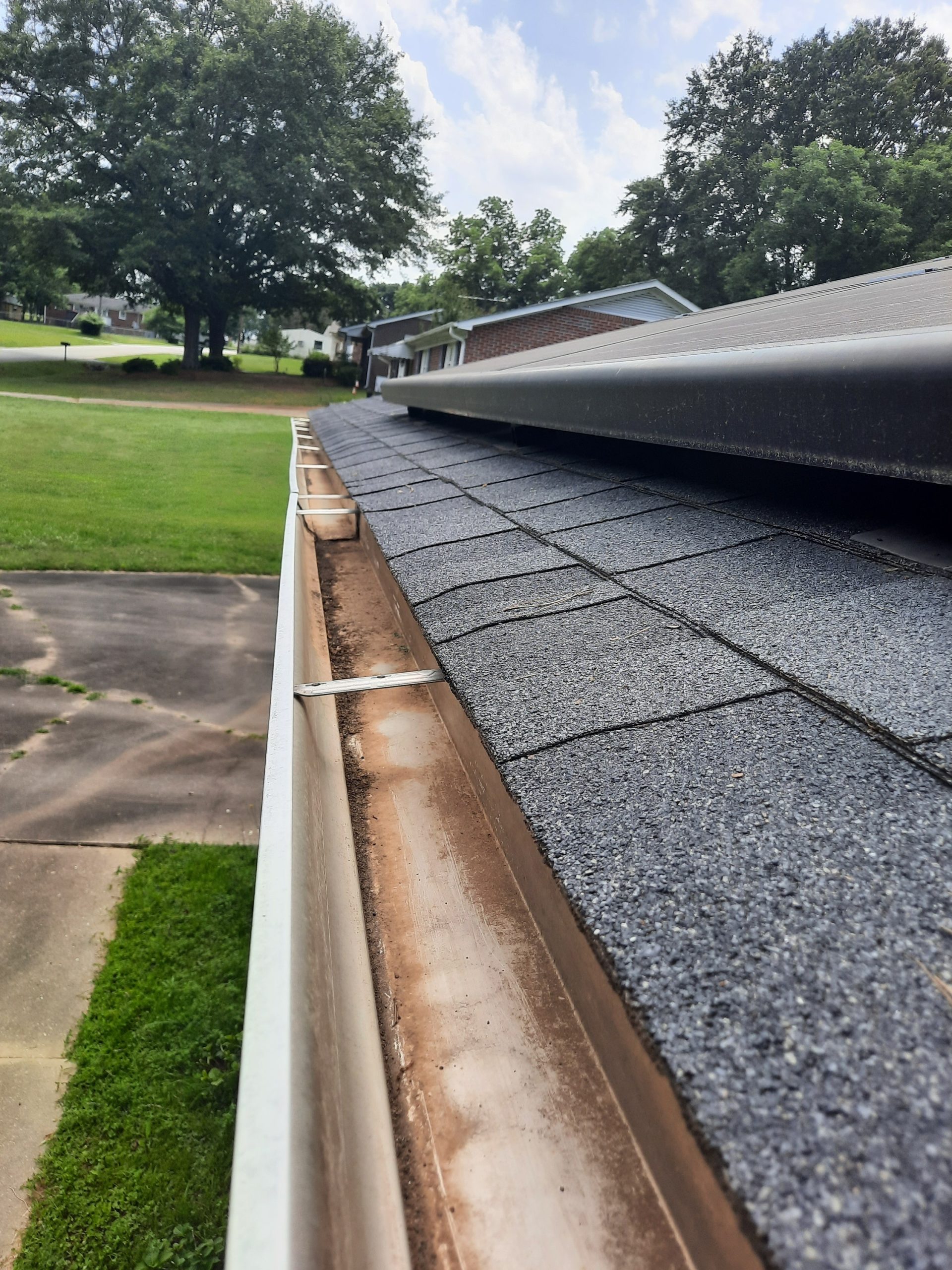 Completed Gutter Cleaning in Overland Park, KS for Julian's Home
