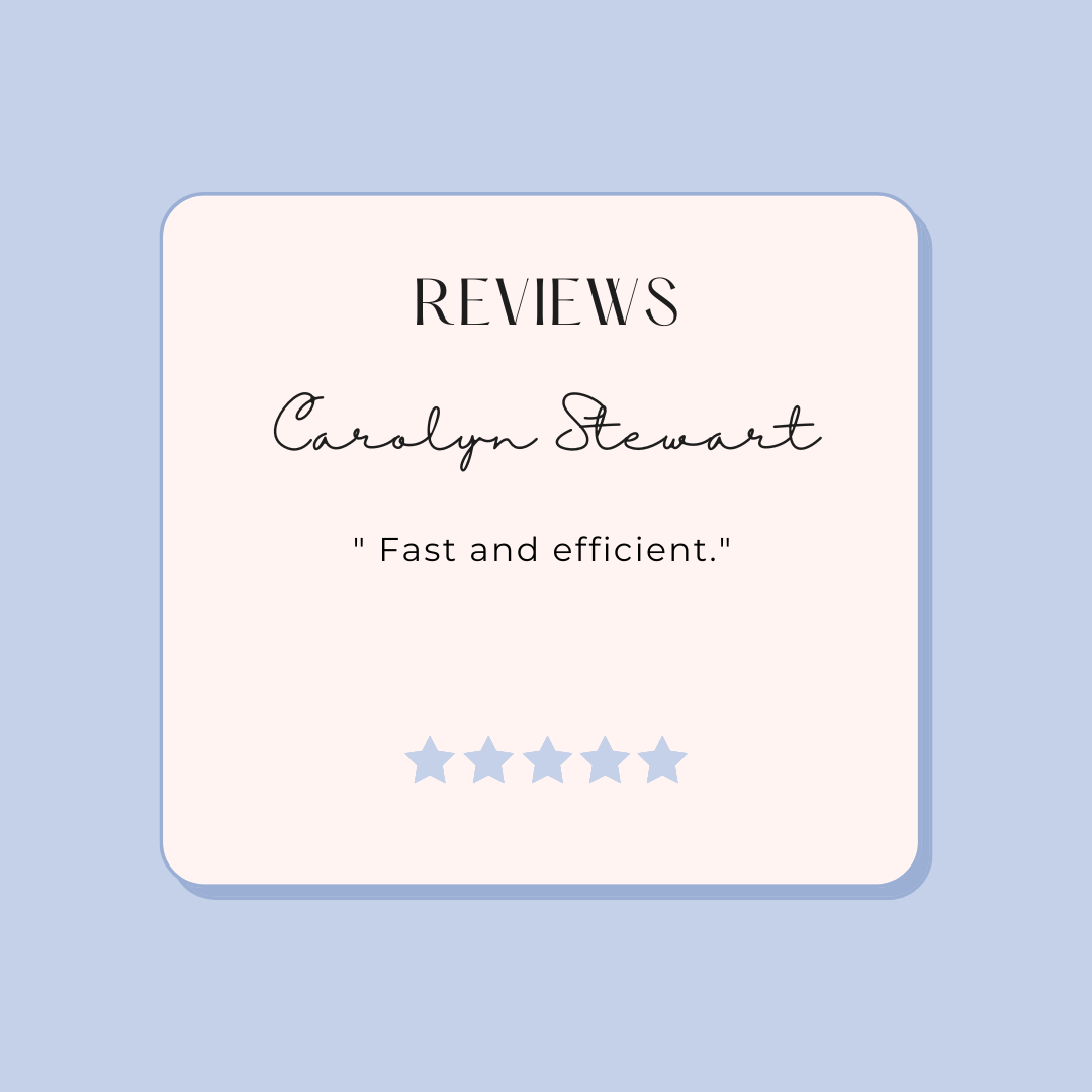 Carolyn from Columbia, SC gives us a 5 star review for a recent gutter cleaning service.