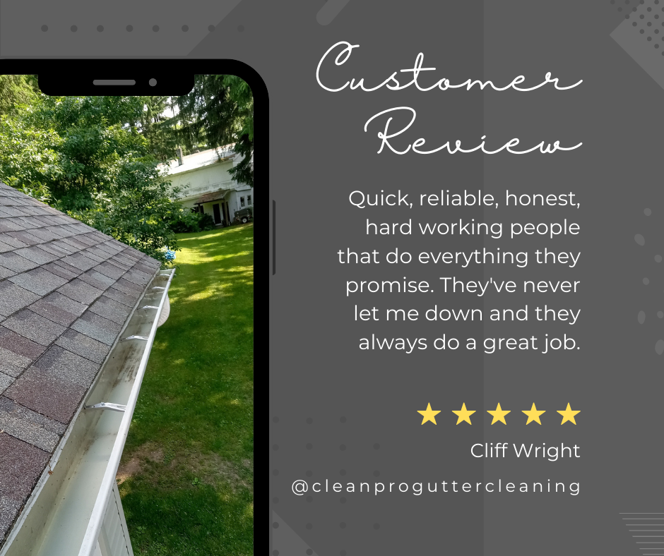 Cliff from Little Rock,AR gives us a 5 star review for a recent gutter cleaning service.