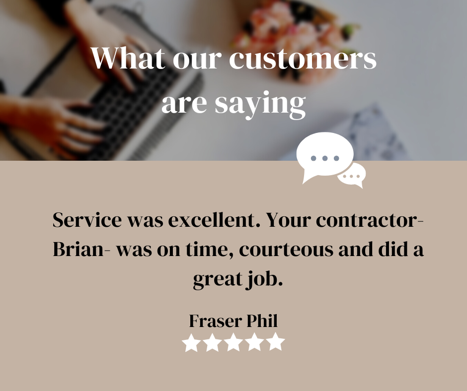 Fraser from Little Rock,AR gives us a 5 star review for a recent gutter cleaning service.