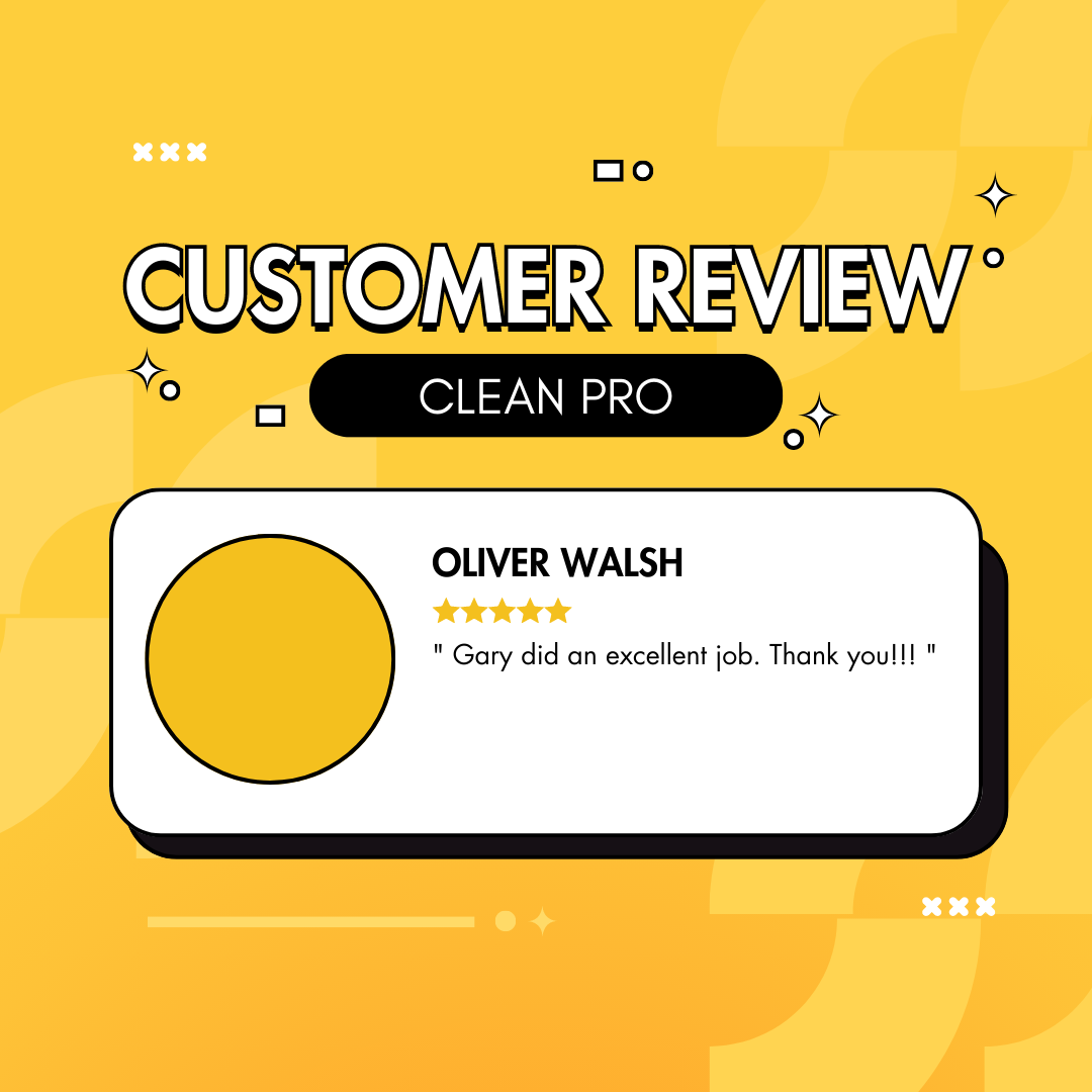 Oliver from Atlanta gives us a 5 star review for a recent gutter cleaning service.