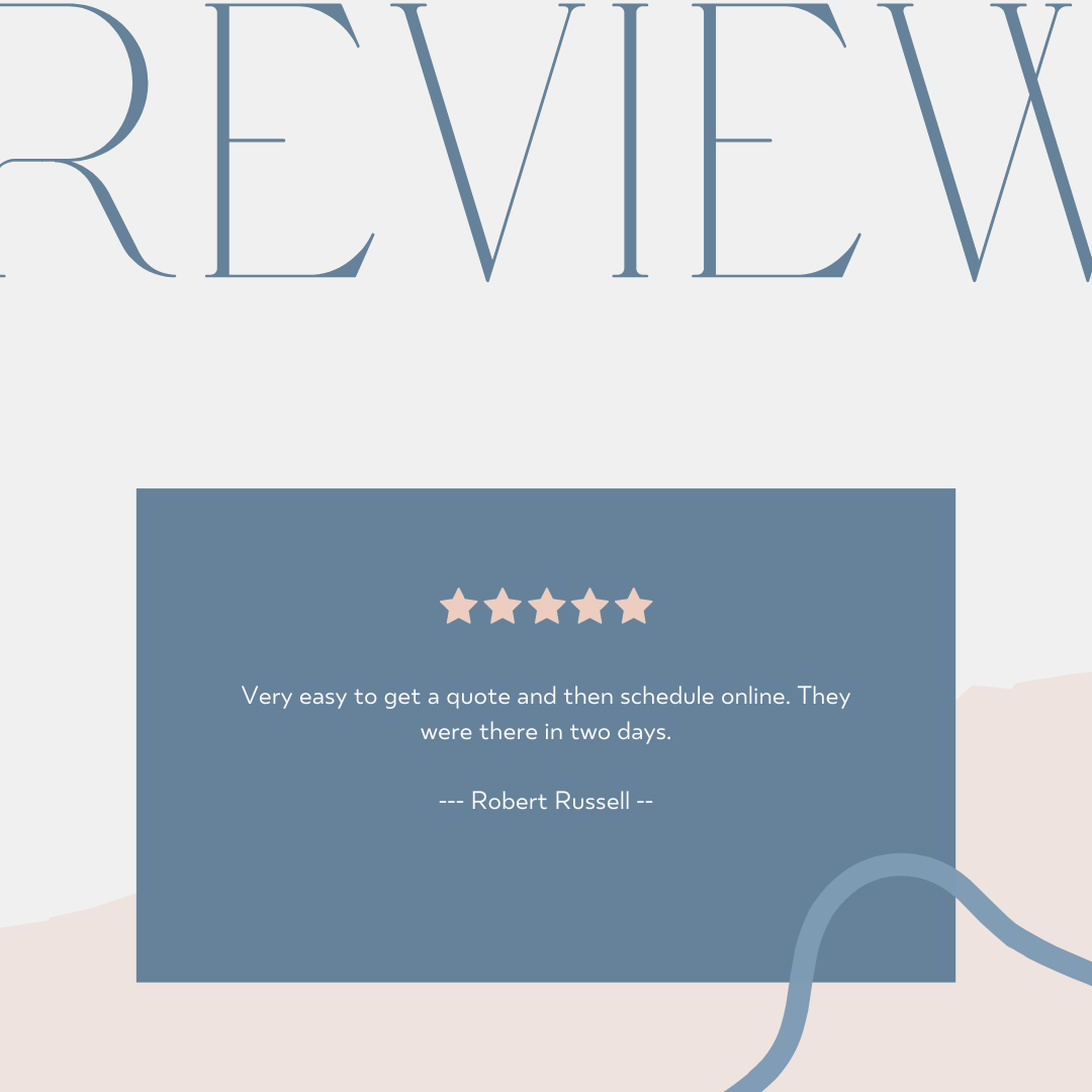 Robert from Austin gives us a 5 star review for a recent gutter cleaning service.