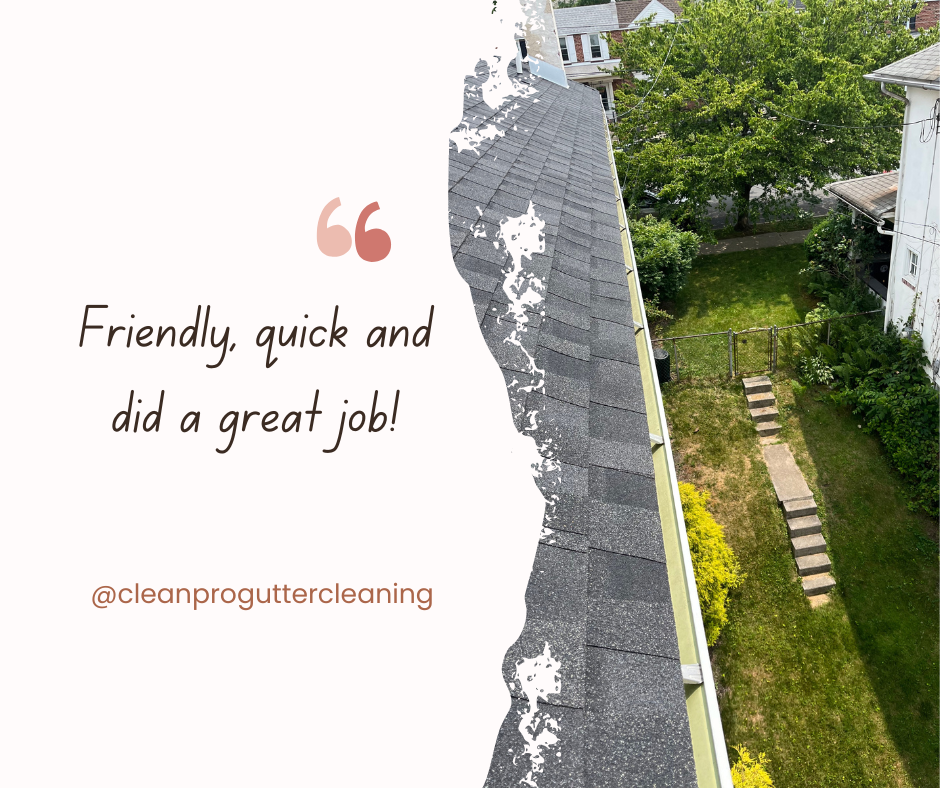 Victoria from Hamilton, OH gives us a 5 star review for a recent gutter cleaning service.