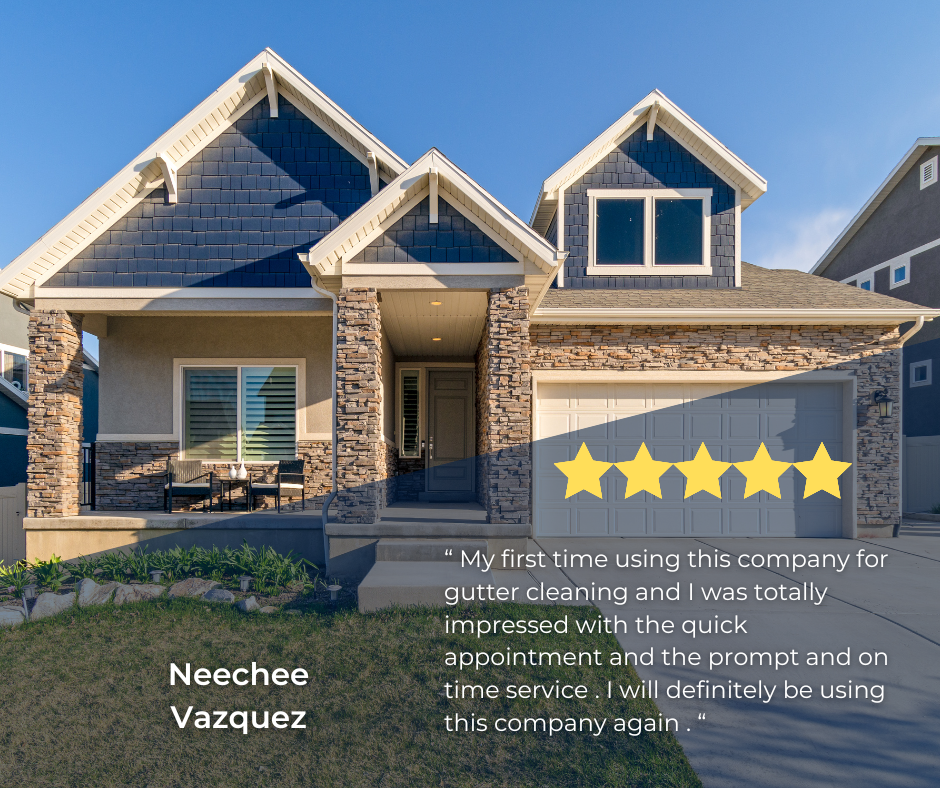 Neechee in Norfolk, VA gives us a 5 star review for a recent gutter cleaning service.