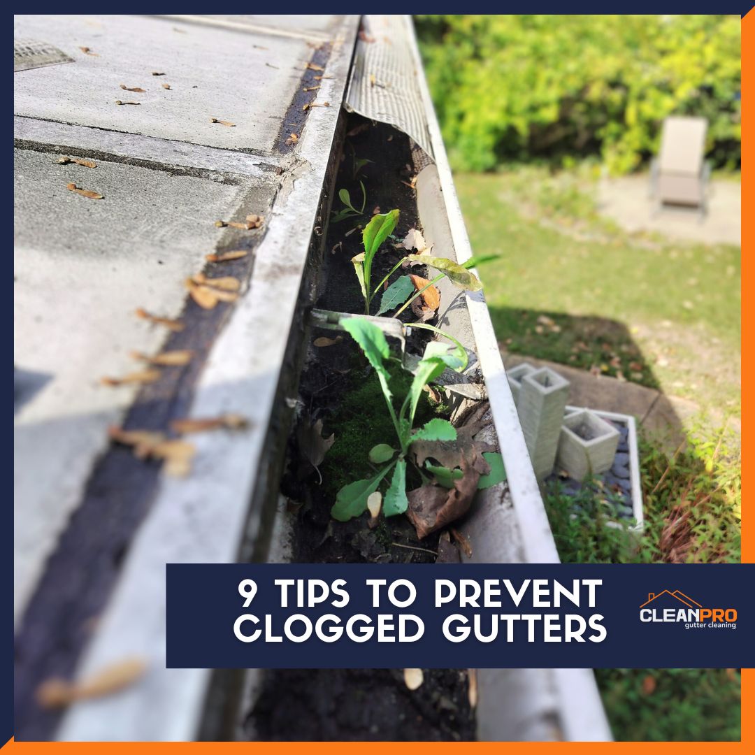 9 Tips to Prevent Clogged Gutters