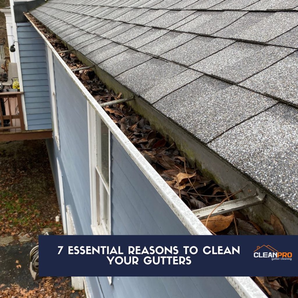 Clean Your Gutters - Here is 7 Essential Reasons
