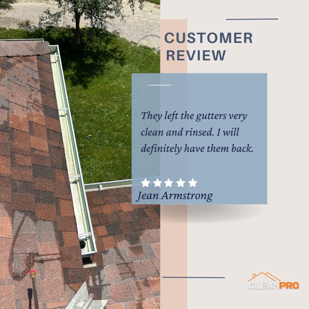 Jean from Beaverton, OR gives us a 5 star review for a recent gutter cleaning service.
