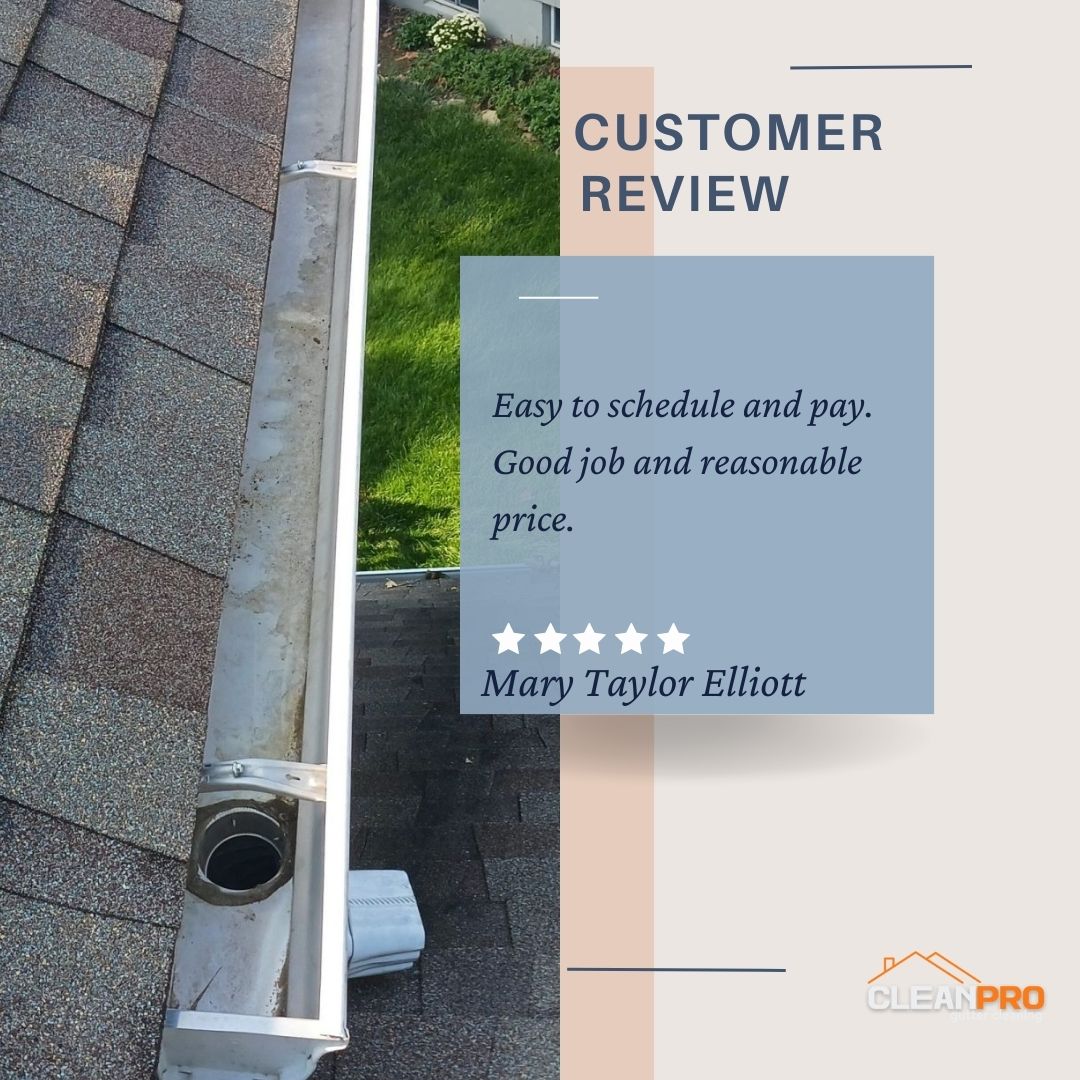 Mary Taylor from Austin, TX gives us a 5 star review for a recent gutter cleaning service.
