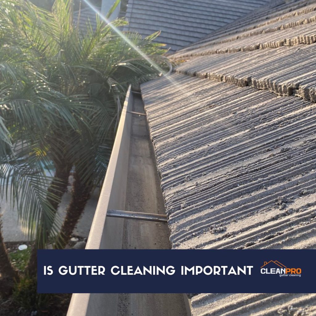 The importance of gutter cleaning
