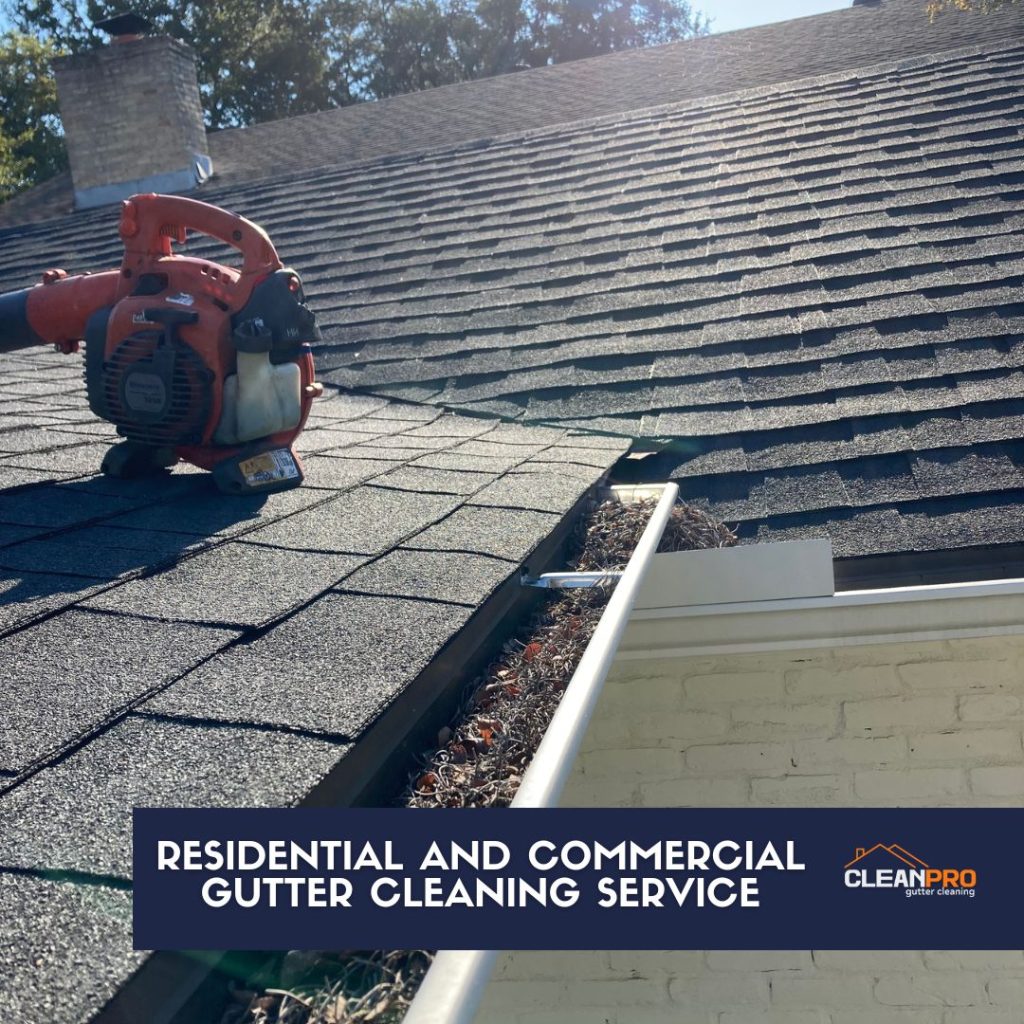 residential and commercial gutter cleaning service