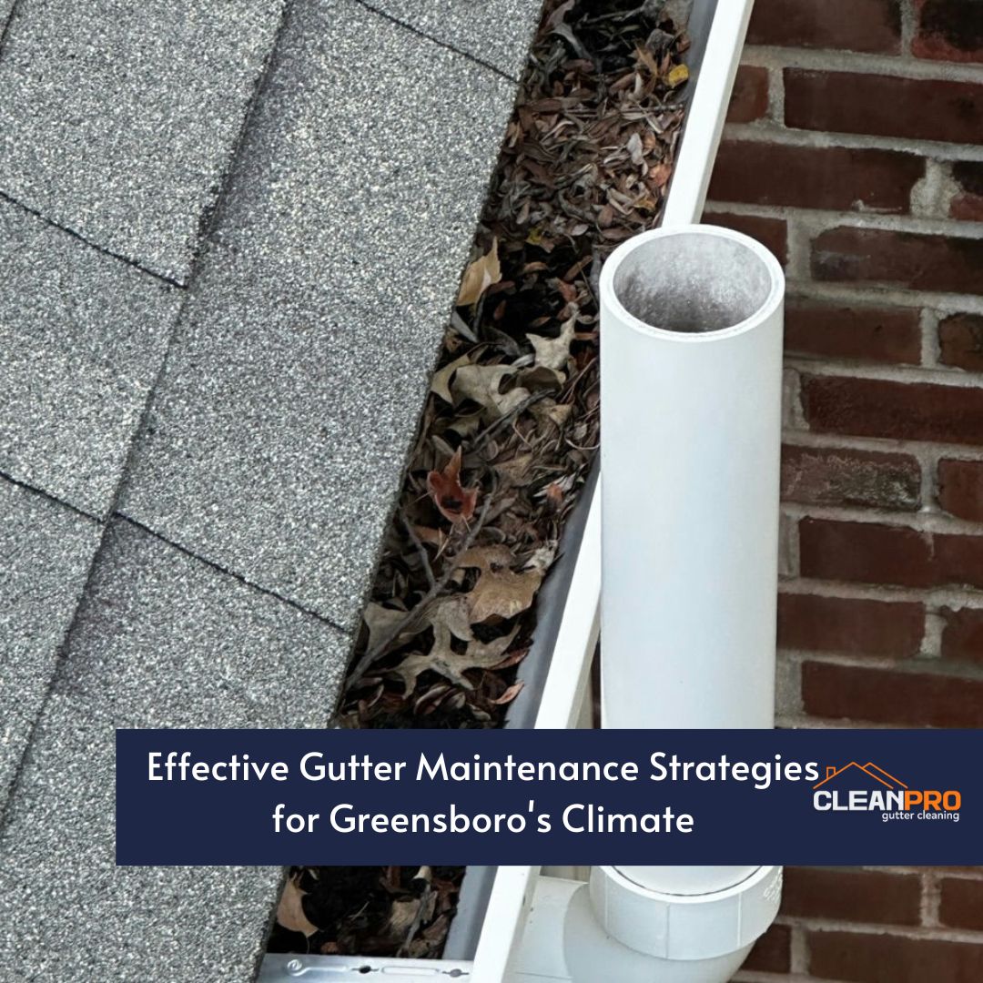 Effective Gutter Maintenance Strategies for Greensboro's Climate