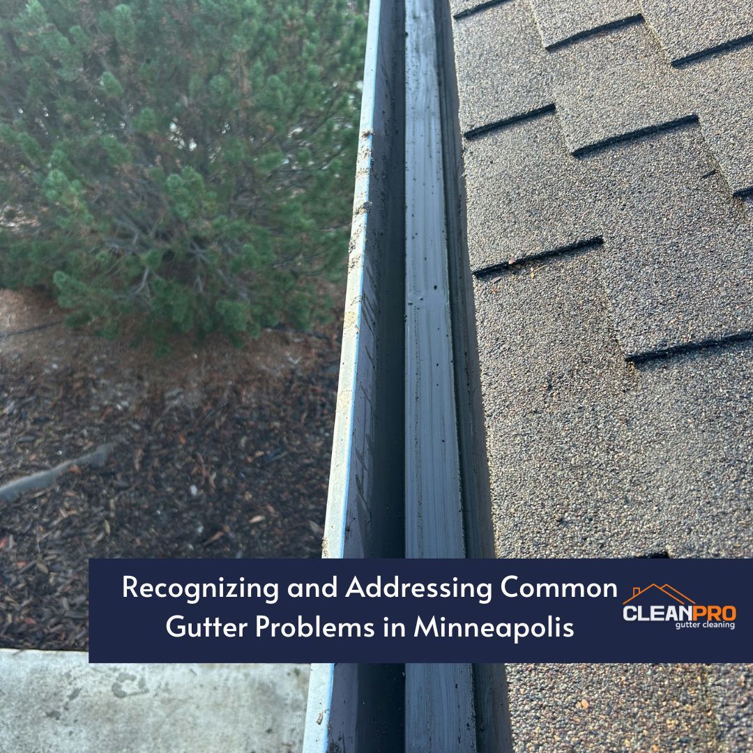 Recognizing and Addressing Common Gutter Problems in Minneapolis