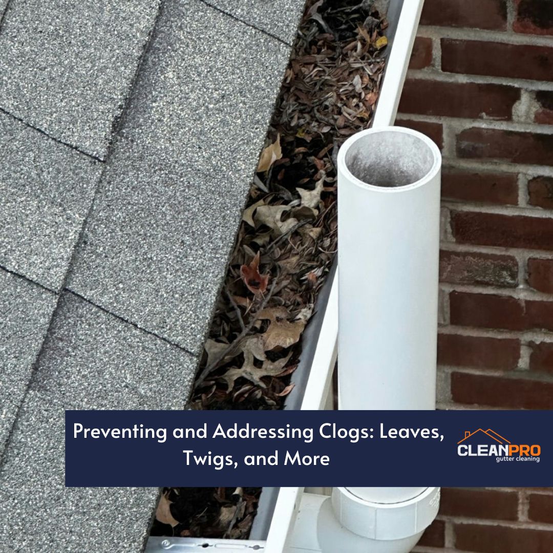 Preventing and Addressing Clogs: Leaves, Twigs, and More