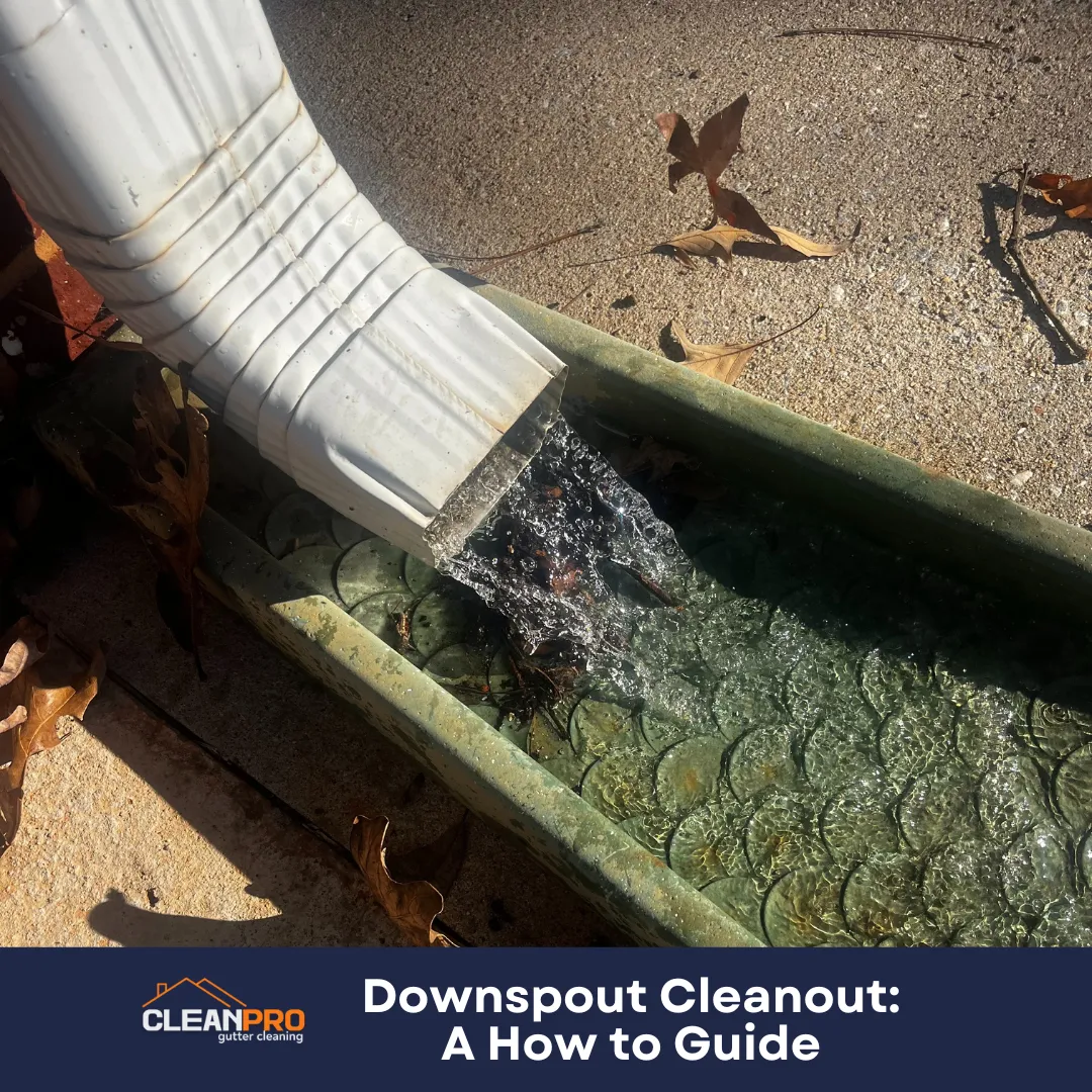 Downspout Cleanout A How to Guide