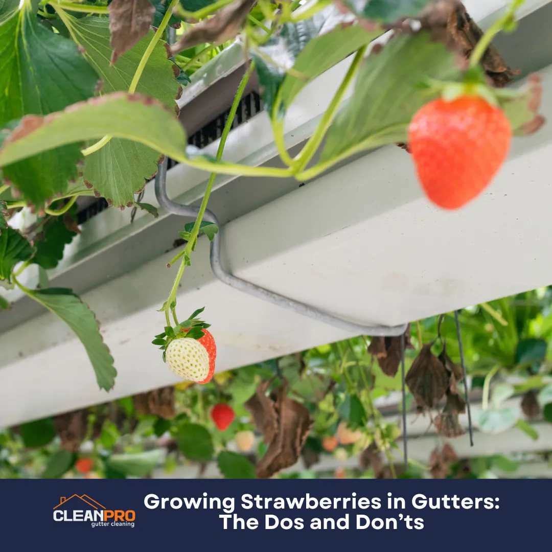 Growing Strawberries in Gutters The Dos and Don'ts