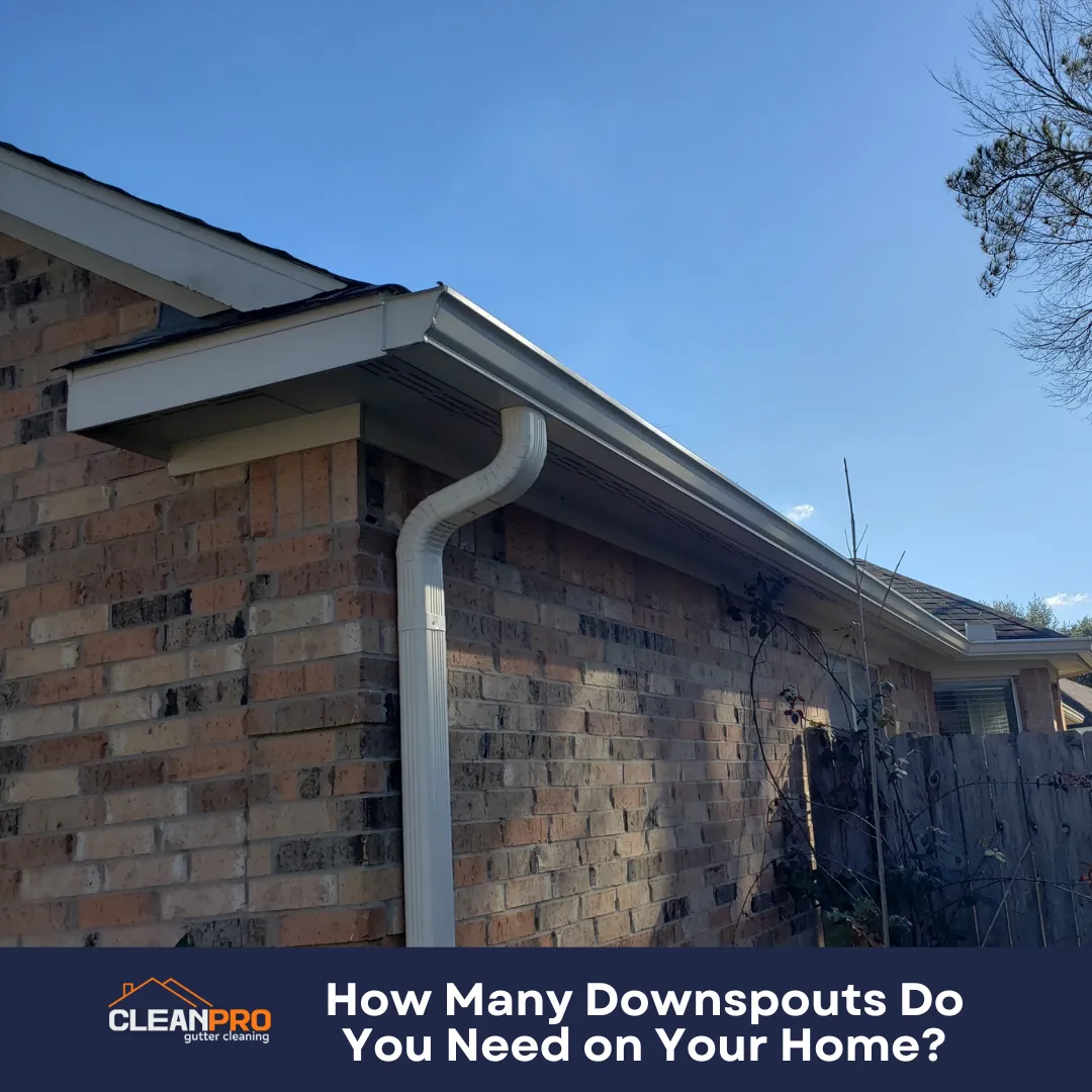 How Many Downspouts Do You Need on Your Home