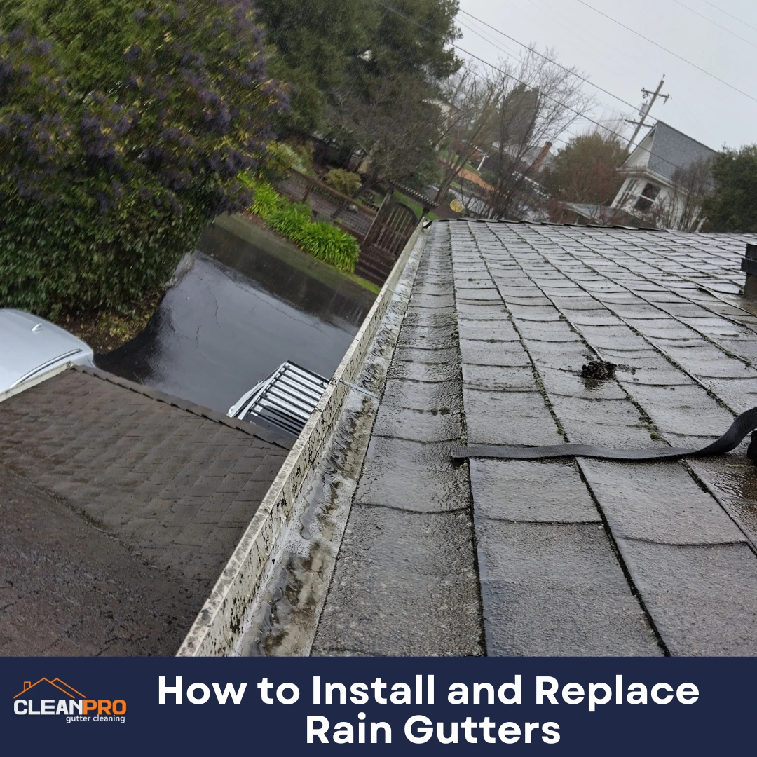 How to Install and Replace Rain Gutters