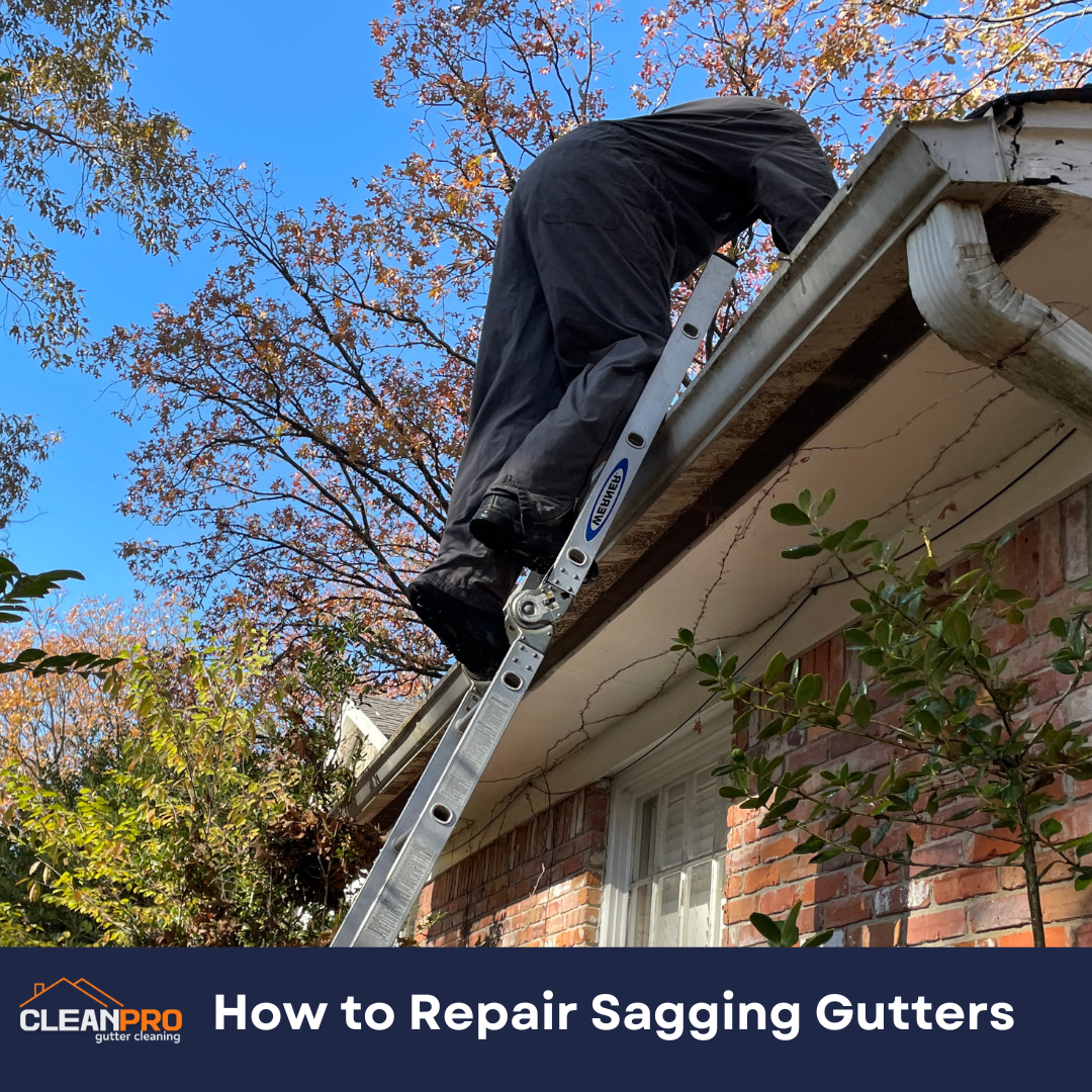 How to Repair Sagging Gutters