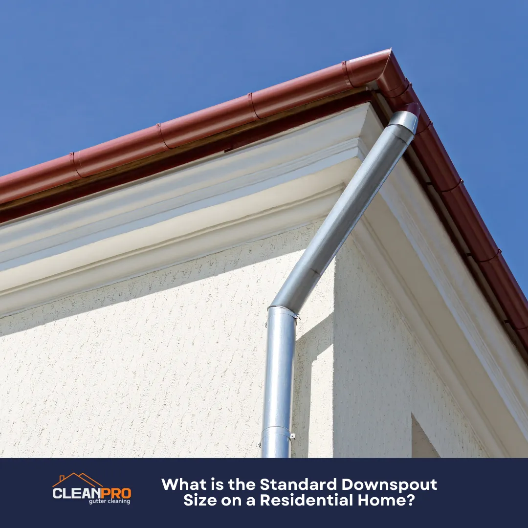 What is the Standard Downspout Size on a Residential Home