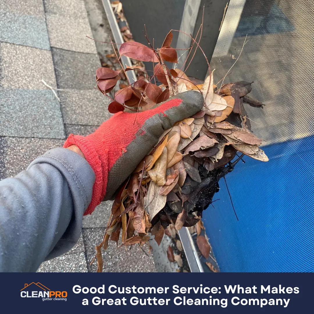 Good Customer Service What Makes a Great Gutter Cleaning Company
