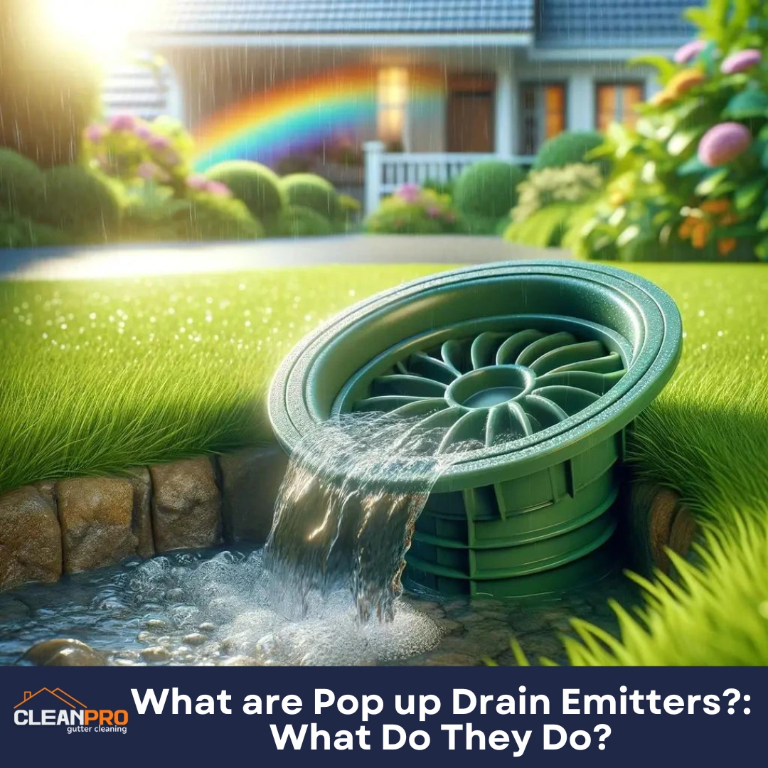 What are Pop up Drain Emitters?: What Do They Do?