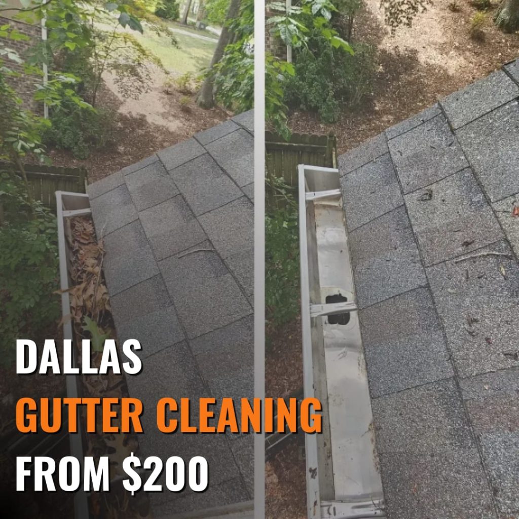 Dallas Gutter Cleaning From $200